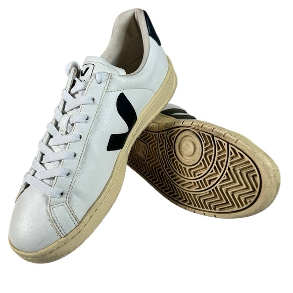 Veja Women's Urca CWL Casual Sneakers White/Navy - Picture 8 of 13